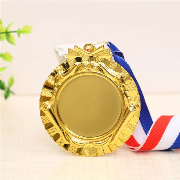 Gold Metal Custom Engraved Award Medals
